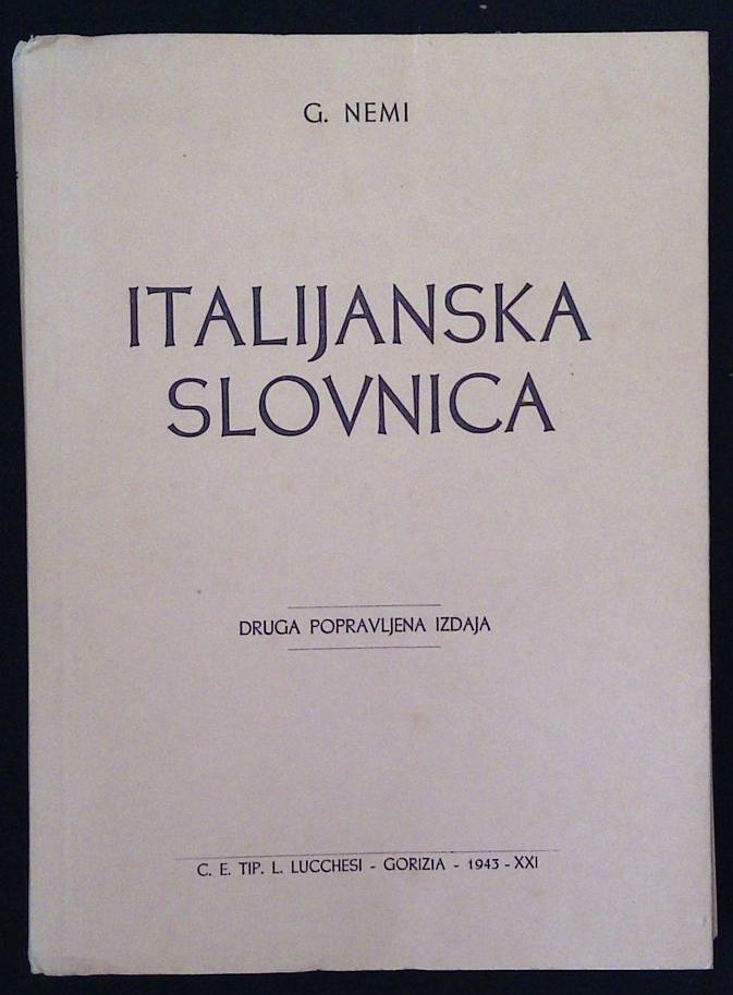 Italijanska slovnica