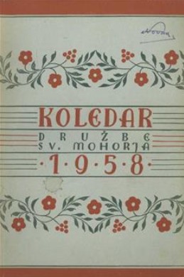 Koledar Družbe sv. Mohorja za leto 1958 