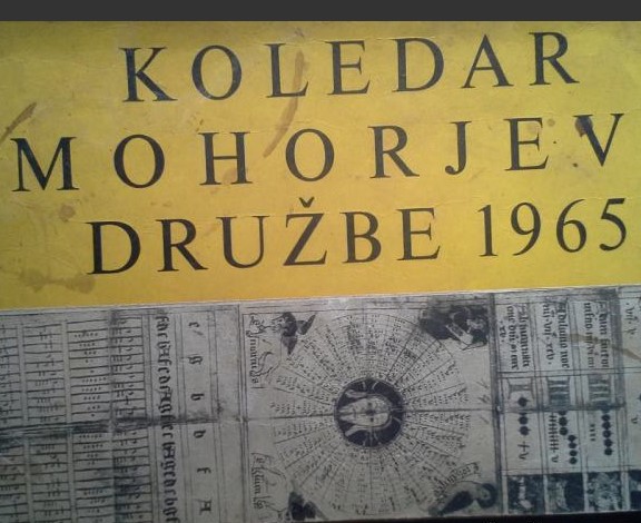Koledar družbe sv Mohorja za leto 1965