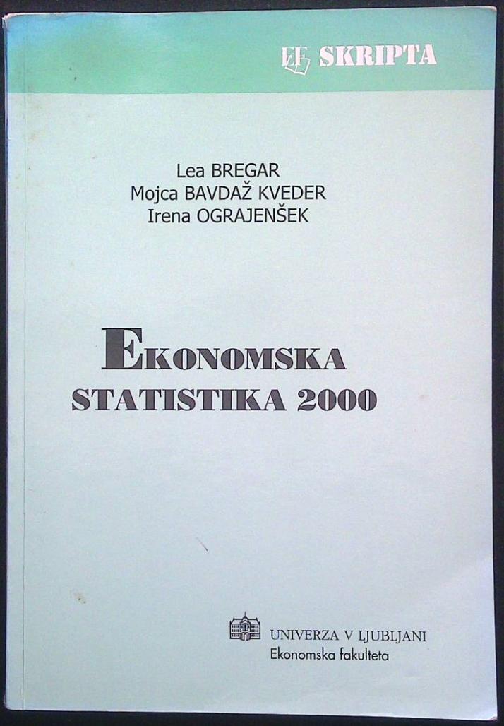 Ekonomska statistika 2000