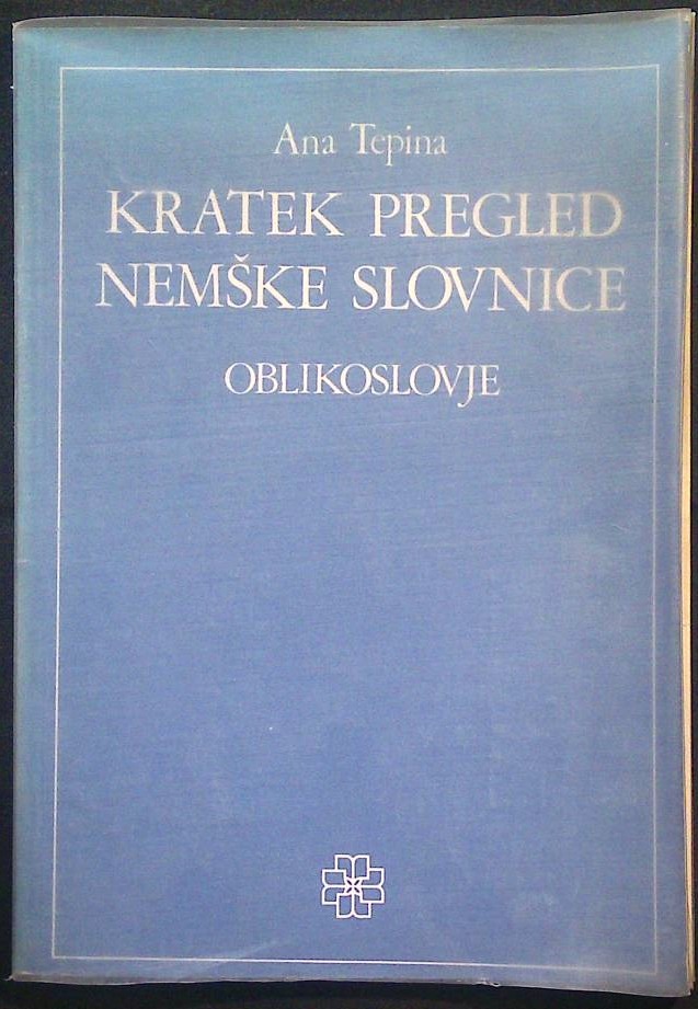 Kratek pregled nemške slovnice - Oblikoslovje
