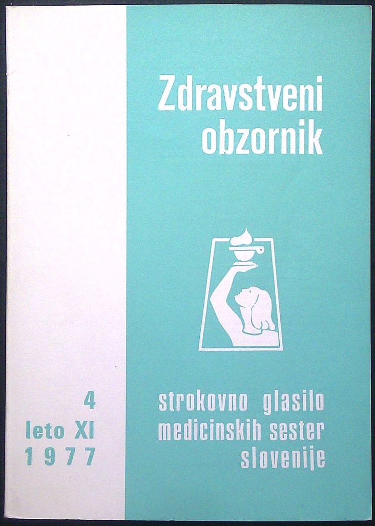 Zdravstveni obzornik 4, leto XI, 1977