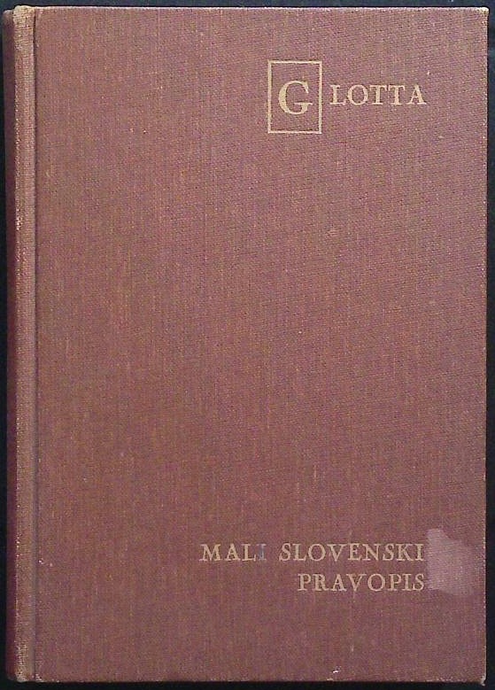 Mali slovenski pravopis