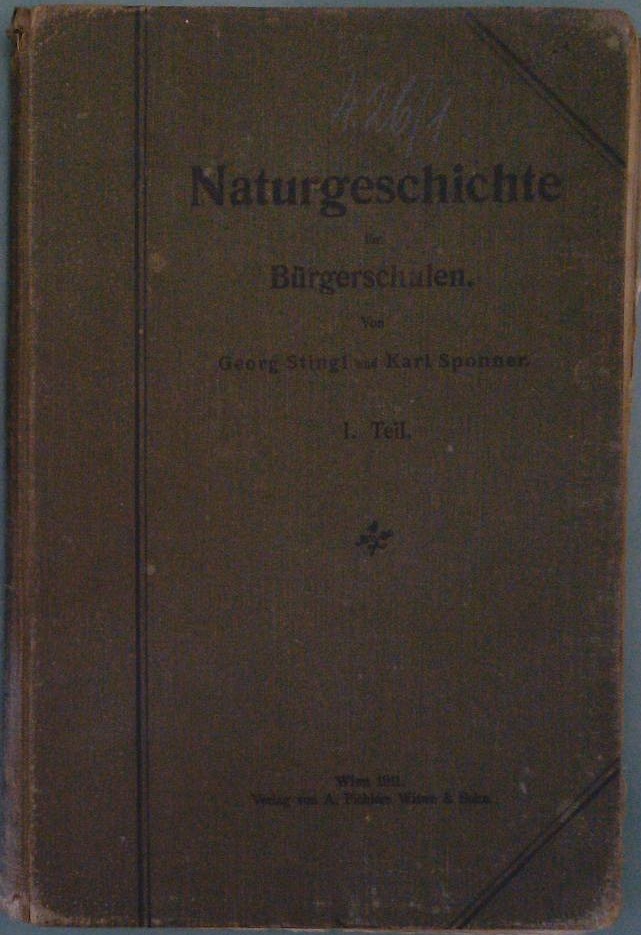 Naturgeshichte fur Burgershulen  I. Teil