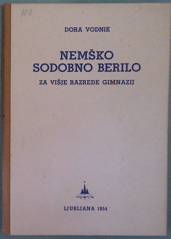 Nemško sodobno berilo (za višje razrede gimnazij)