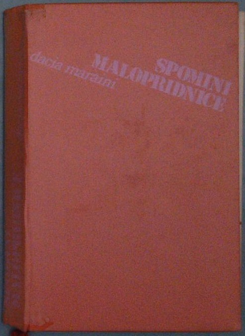 Spomini malopridnice