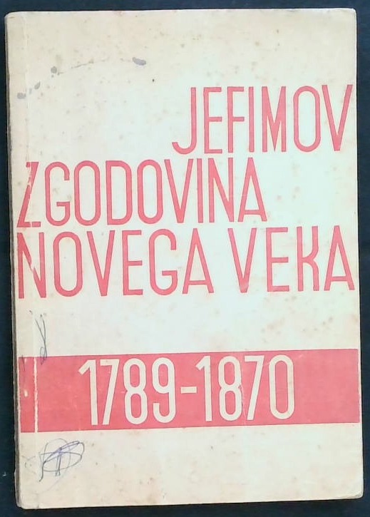 Zgodovina novega veka 1789 - 1870