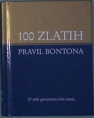 100 zlatih pravil bontona