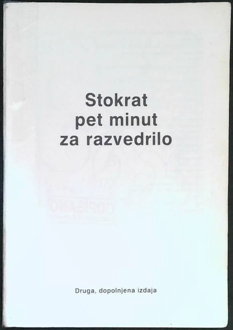 Stokrat pet minut za razvedrilo