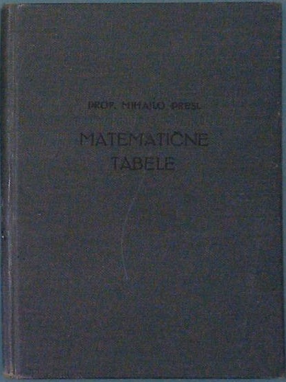 Matematične tabele