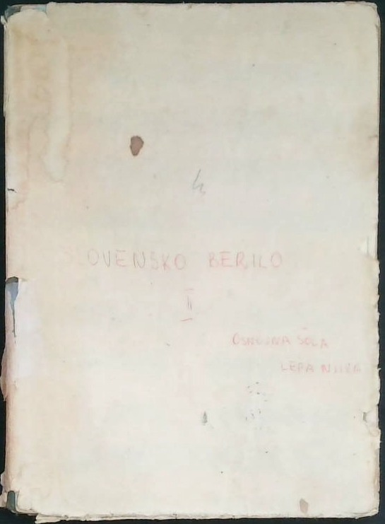 Slovensko berilo II.