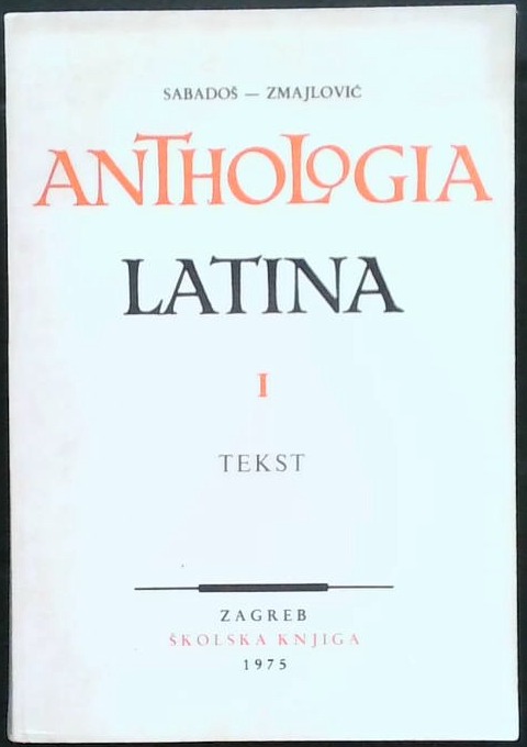 Anthologia Latina 1 (Poezija)