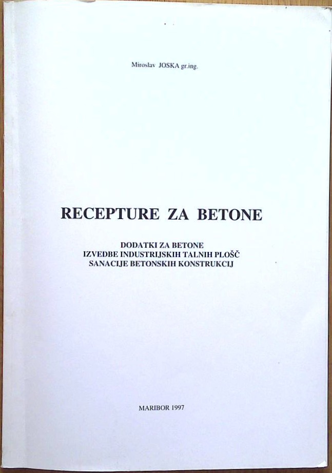 Recepture za betone