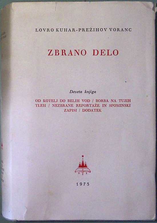 Zbrano delo - deveta knjiga
