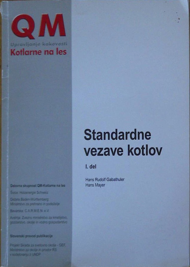 Standardne vezave kotlov I. del