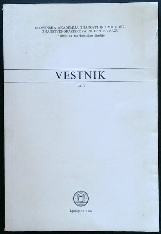 Vestnik IMŠ 1987/2