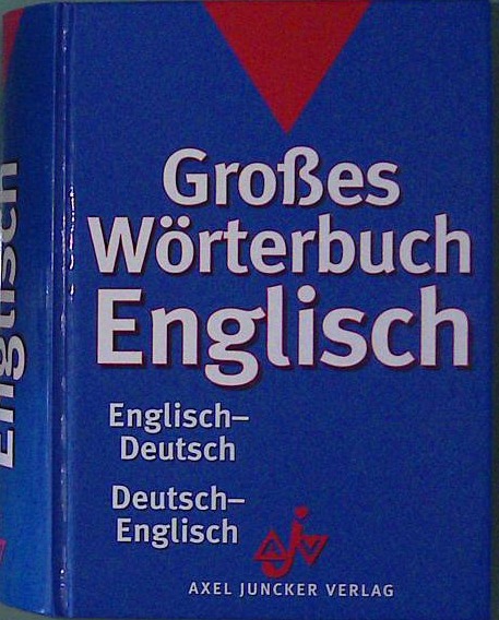Großes Wörterbuch Englisch