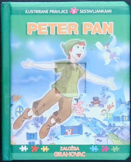 Peter Pan : ilustrirane pravljice s sestavljankami