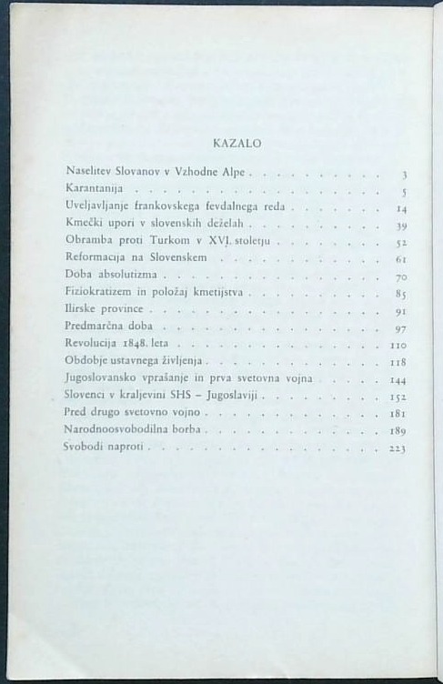 Zgodovina slovenskega naroda - slika 2