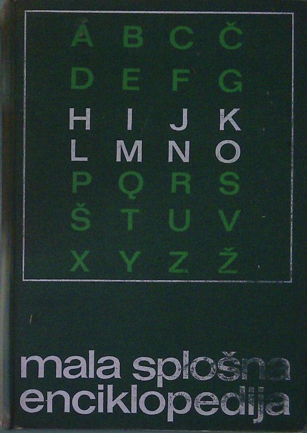 Mala splošna enciklopedija H - O, Druga knjiga