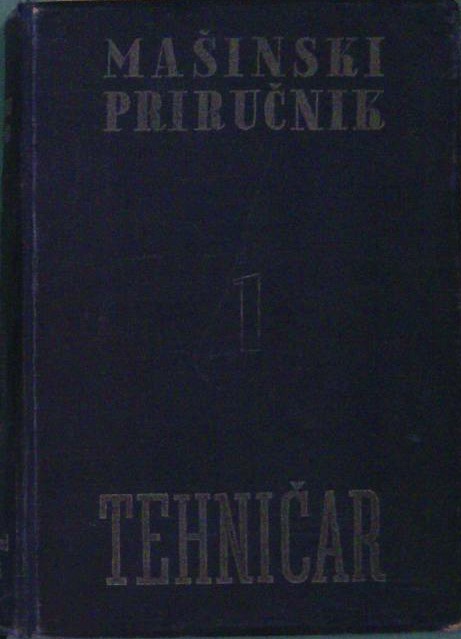 Mašinski  priručnik 1