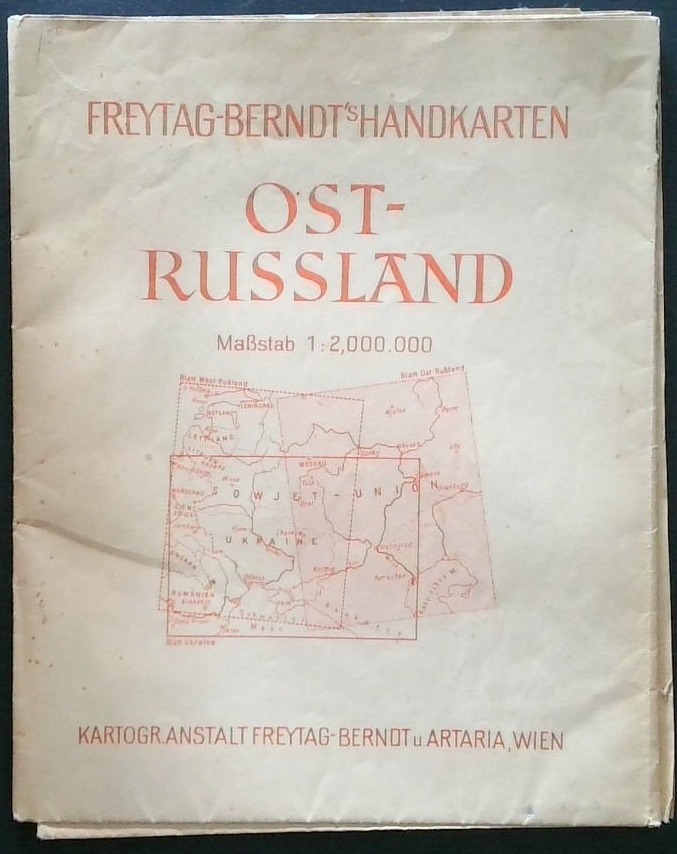 Ost-Russland, 1:2 000 000 : Freytag-Berndt`s Handkarten