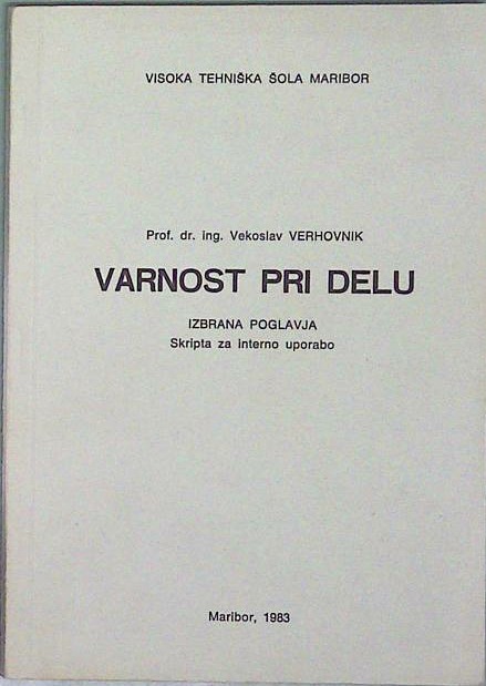 Varnost pri delu