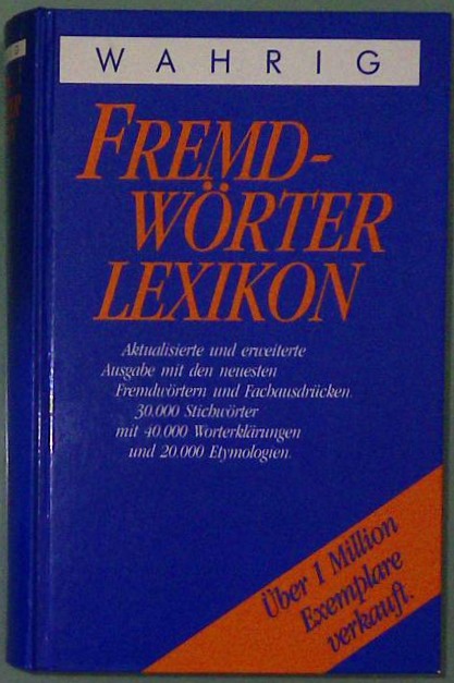 Fremdwörter Lexikon