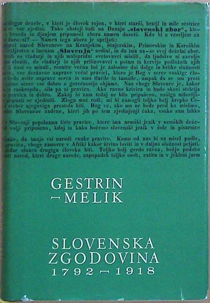 Slovenska zgodovina 1792 - 1918
