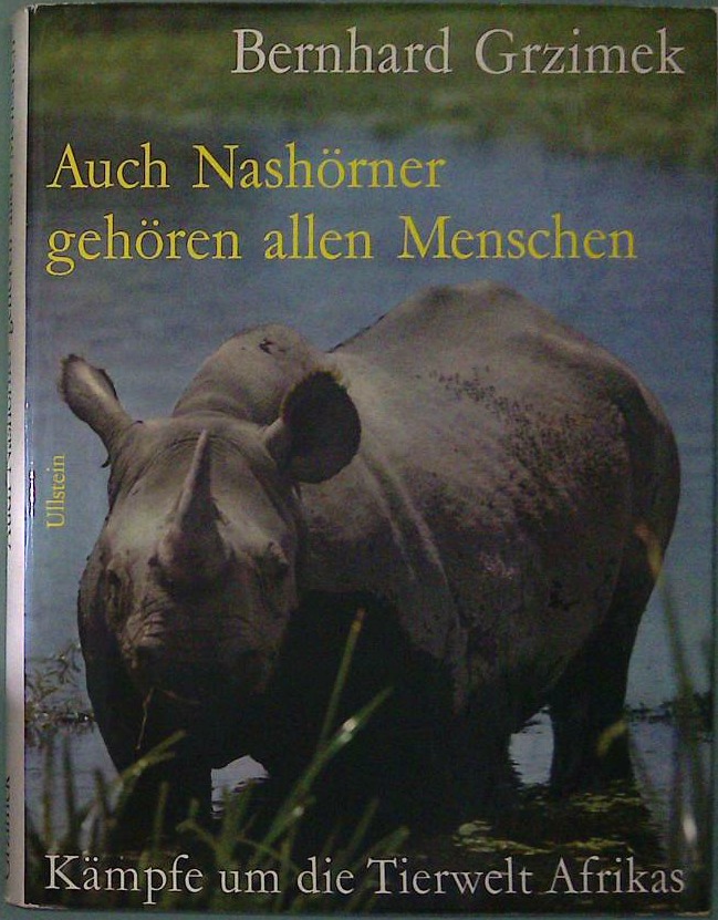   Auch Nashörner gehören allen Menschen-Kämpfe um die Tierwelt Afrikas