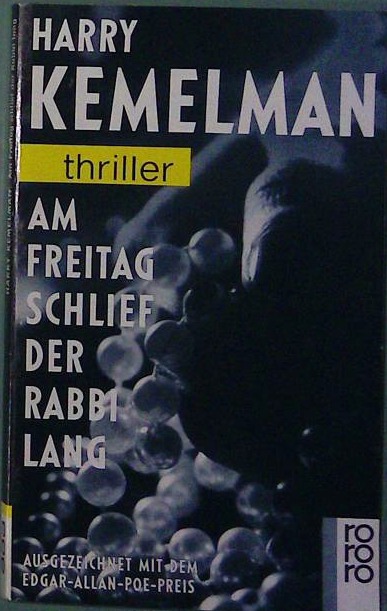Am Freitag schlief der Rabbi lang