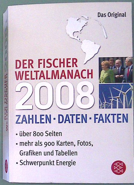 Der Fischer Weltalmanach 2008 - Zahlen, Daten, Fakten