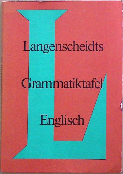 Langenscheidts Grammatiktafel Englisch