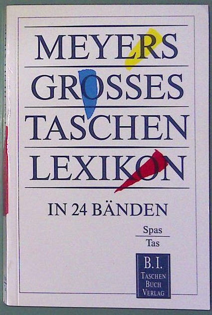 Meyers Grosses Tachen Lexikon  Band 21  Spas-Tas