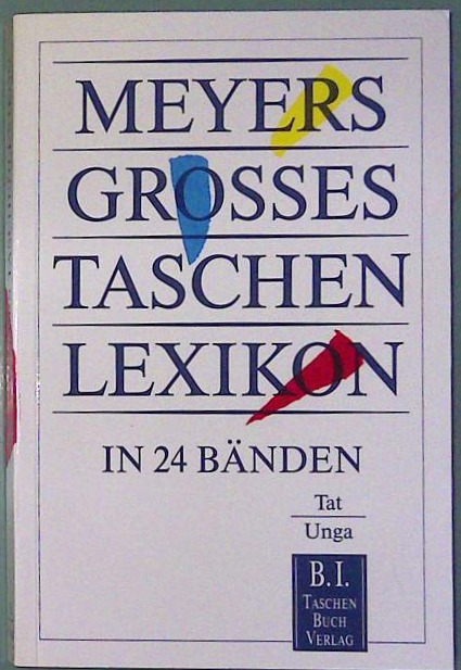 Meyers Grosses Tachen Lexikon -  Band 22 Tat-Unga