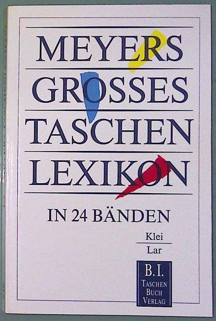 Meyers Grosses Tachen Lexikon Band 12 Klei-Lar