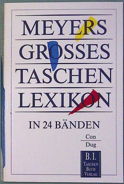 Meyers Grosses Tachen Lexikon Band 5 Con-Dug