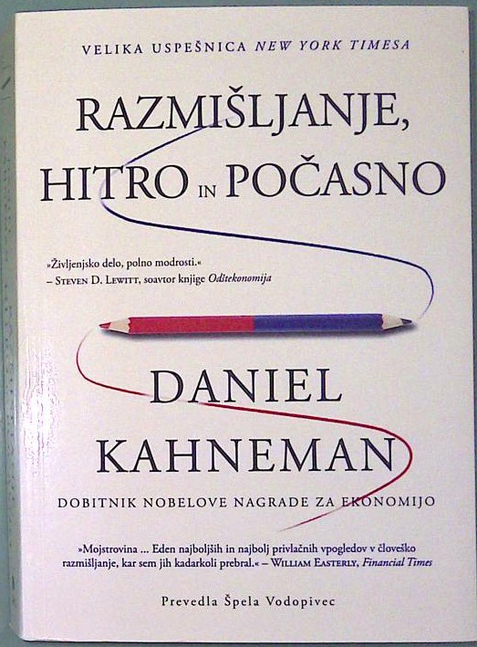 Razmišljanje hitro in počasno
