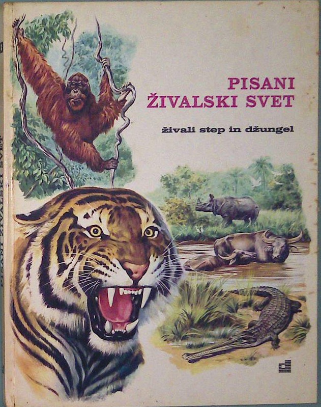 Pisani živalski svet 13 / Živali step in džungel