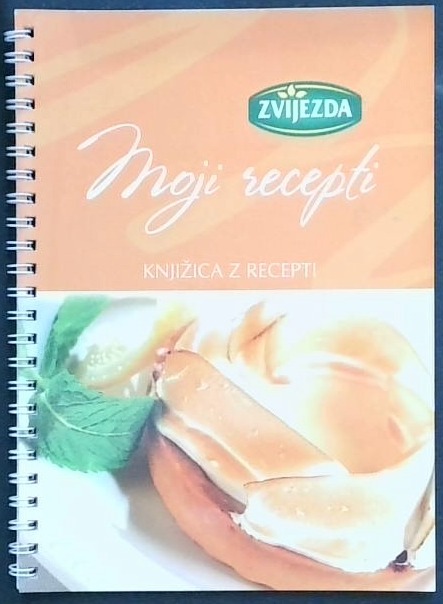 Moji recepti : knjižica z recepti