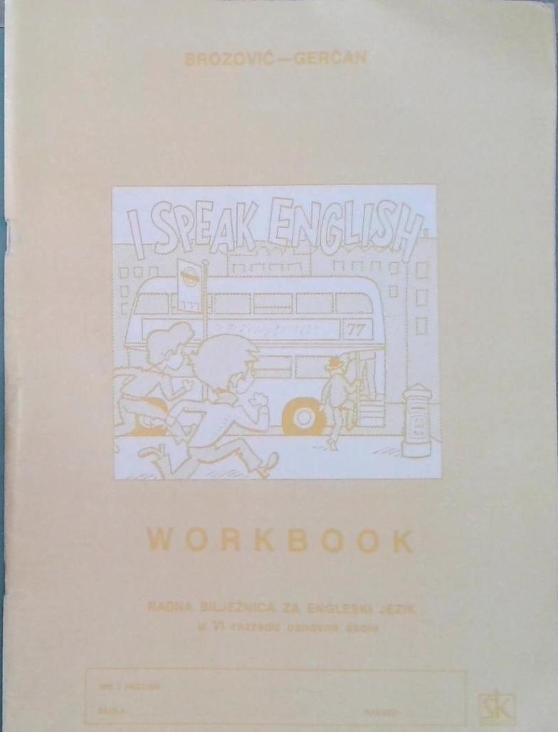 I speak english WORKBOOK : Radna bilježnica za engleski jezik u IV razredu osnovne škole - slika 2
