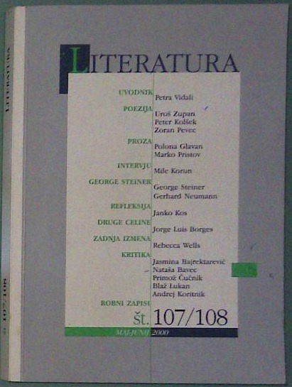 Literatura št. 107/108