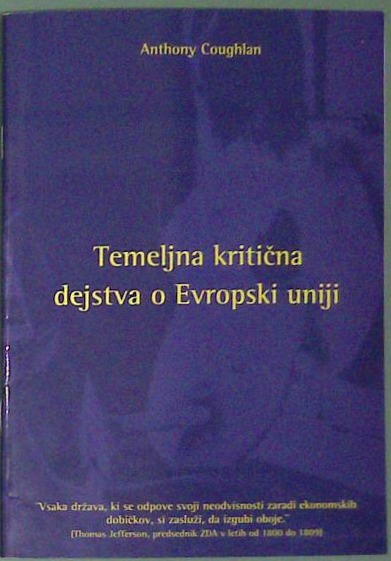 Temeljna kritična dejstva o Evropski uniji