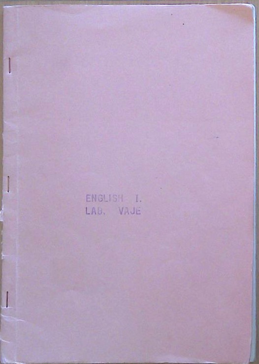English I. Lab. vaje