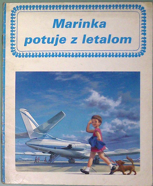 Marinka potuje z letalom