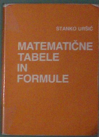 Matematične tabele in formule