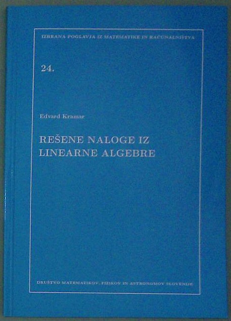 Rešene naloge iz linearne algebre