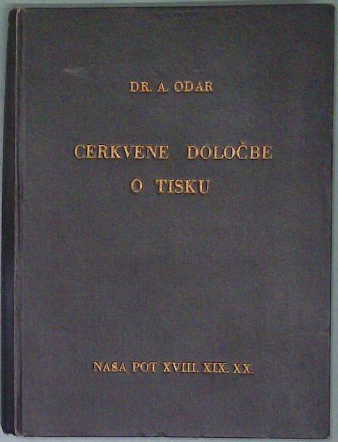 Cerkvene določbe o tisku