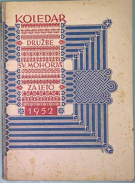 Koledar družbe sv. Mohorja za leto 1952 - slika 2
