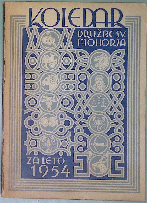 Koledar Družbe sv. Mohorja za leto 1954